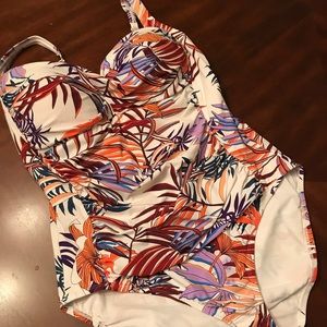 La Blanca One Piece Floral One Piece